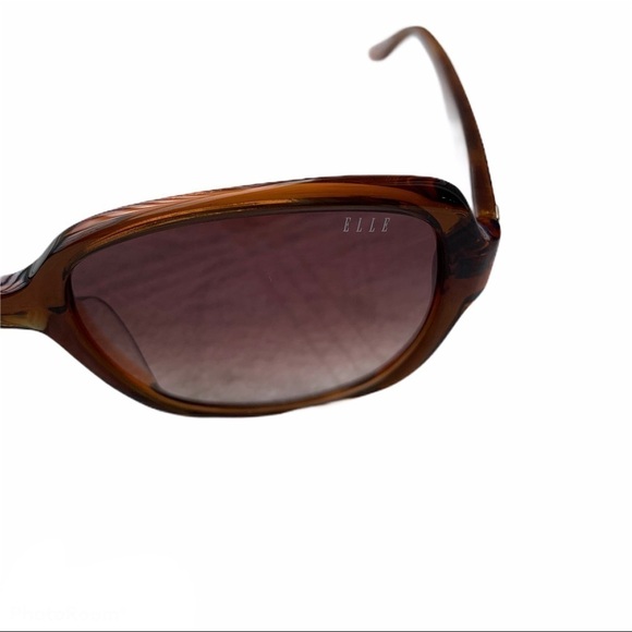 NWOT Elle • Glitter Edge Designer Sunglasses - Picture 7 of 8